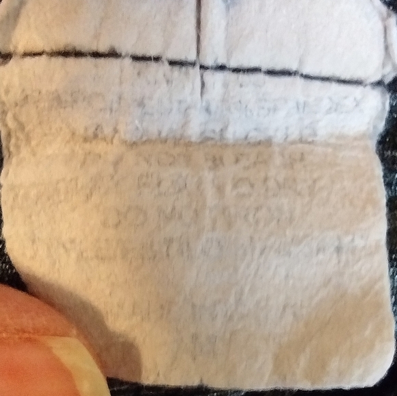 VINTAGE Sharon Anthiny Black & Purple Floral Long Sleeve Top - Picture 3 of 3